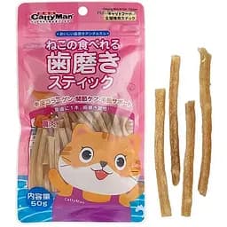 CattyMan Chewing Stick Chicken кэттимен палочка курка жувальне ласощі для котів