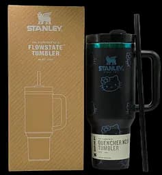 Термокухоль Stanley Quencher H2.0 Tumbler з неіржавкої сталі Black 1,18 л KT7001924
