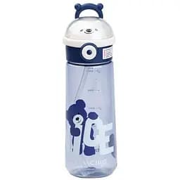 Бутылка для воды Nice 620 мл с крышкой флип топ на защелке синяя HP17300BL