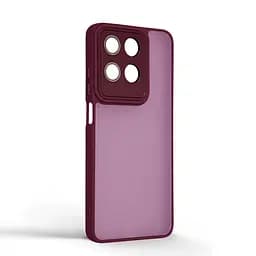 Защитный чехол для Motorola G15/G15 Power/G17 Power 4G/G17 4G, бордовый, ShadeX, противоударный, матовый, панель PC+TPU, защита всего корпуса, амортизация ударов при падении, ArmorStandart (ARM91318) - мініатюра 2