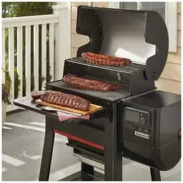 Сталевий складаний передній стіл Weber для Searwood 600 (3400108) - мініатюра 3
