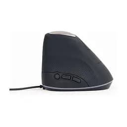 Мишка Gembird MUS-ERGO-03 USB Black (MUS-ERGO-03) - мініатюра 5