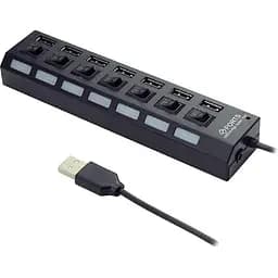 USB-Хаб Gembird 7 ports USB2.0 (UHB-U2P7-03)
