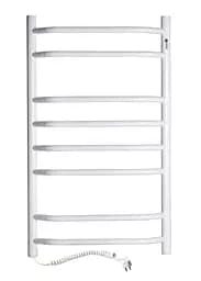 Электрический полотенцесушитель Navin Блюз 480x800 левый 12-006130-4880, Белый, Левое