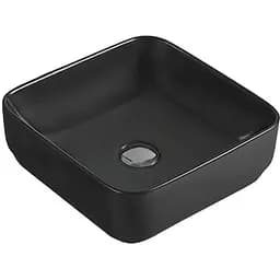 Умивальник Volle 39x39 13-01MBlack-035, Чорний матовий