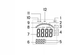 Термоанемометр 0,8-45 м/с, -10-45 °C BENETECH GM8901 - мініатюра 5