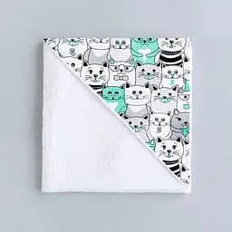 Наматрацник непромокаючий Cosas Mint Cats 70х120 см м'ята (WaterSheet_CatsMint_120) - мініатюра 2