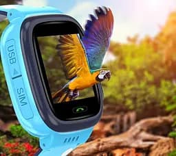 Дитячий смарт годинник з SIM-картою Lemfo H36D з GPS геолокацією, камерою, прослуховуванням та кнопкою SOS Рожевий - мініатюра 8