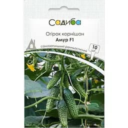 Насіння Садиба Огірок Амур F1, 10 шт. (000021104)