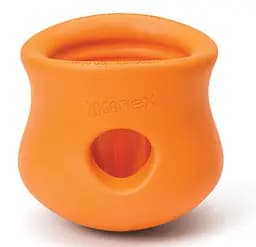 Игрушка West Paw Toppl Treat Toy для собак, оранжевая 8 см (арт ZG083TNG)