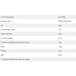 Арахісова паста протеїнова Go On Nutrition Protein Coconut&Almond Cream 180 г  - мініатюра 3