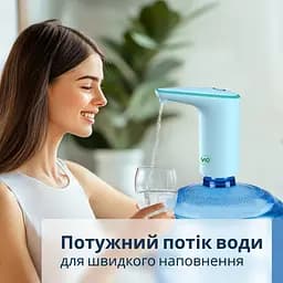 Електрична помпа для води ViO E11, блакитна - мініатюра 7