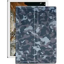 Чохол StatusCASE з екошкіри для планшету Asus Z101 Prime 3G 10.1 Хаки-синій