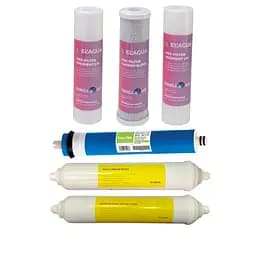 Набор из 6 картриджей Formula Vody для обратного осмоса с мембраной