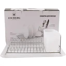 Сушилка для посуды из нержавеющей стали Zauberg 36*23*12 см (DN10552W)