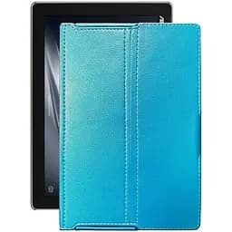Чохол StatusCASE з екошкіри для планшету Asus ZenPad 10 (Z301M-1D027A-P028) Блакитний