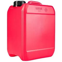 Каністра пластикова для палива Poputchik з кришкою червона 5 л (28-019-IS)