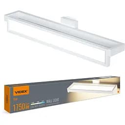 Світильник LED Videx WL02 настінний з сенсором 18W 2800K-4000K-6000K White (VL-WL02-18CSW)