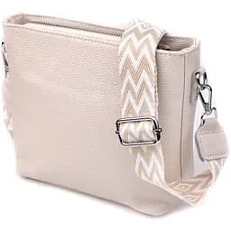 Повседневная плечевая сумка Vintage из натуральной кожи 22х17.5х7.5 см sum0027582