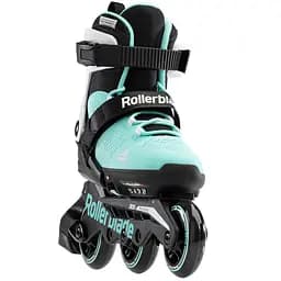 Дитячі ролики Rollerblade Microblade 3WD 36,5-40 Білий-Блакитний - мініатюра 3