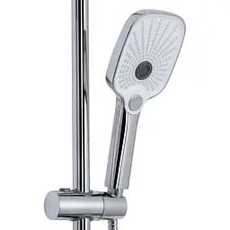 Душова система універсальна Qtap Gemini на три споживача (з виливом) QTGEM111CRM45685 Chrome, Хром - мініатюра 4