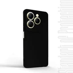 Чехол-накладка для смартфона Infinix Hot 40/40 Pro, противоударный, силиконовый, термополиуретановый (ТПУ), с защитой камеры и корпуса, черный, защита всего корпуса, ArmorStandart (ARM73938) - мініатюра 2