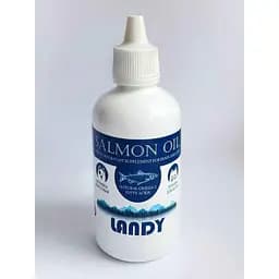 Добавка для котів і собак LANDY олія лосося 100 мл.