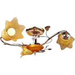 Люстра стельова Brille флористика E14 40W G (LK-335C/3)