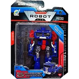 Игрушечный трансформер Bambi с оружием синий 339-81(Blue)