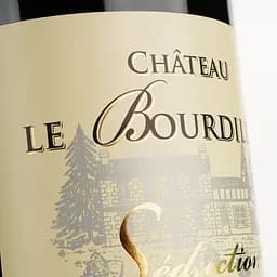 Вино Chateau le Bourdillot 2019 AOP Graves червоне сухе 0.75 л  - мініатюра 3