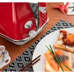 Тостер DeLonghi CTOC 2103 R Icona Capitals червоний (00000018618) - мініатюра 4