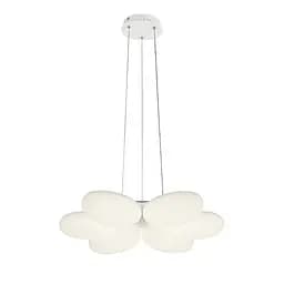 Люстра LED Levistella 797MD6010 (535), 80W, 3 режими світла, пульт, пластиковий плафон, сучасний стиль для вітальні - мініатюра 3