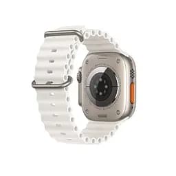 Сенсорні смарт-годинник T800 Ultra White (16075) - мініатюра 3