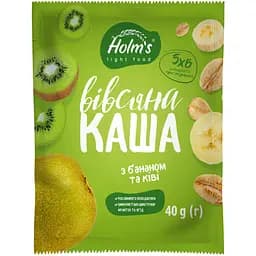 Каша вівсяна Holm's light food з бананом та ківі 40 г