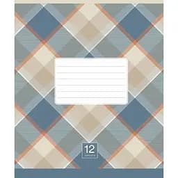 Зошит учнівський "Plaid pattern" 024-3345L-2 в лінію, 24 аркуша