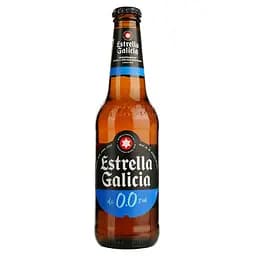 Пиво безалкогольное Estrella Galicia светлое 0% 0.33 л