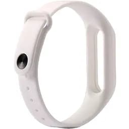 Ремінець Uwatch Replacement Silicone Band For Xiaomi Mi Band 2 White - мініатюра 2