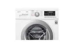 Пральна машина LG з фронтальним завантаженням F1296HDS1, 7кг, 1200, A+++, Пар, глибина 44см, Дисплей, Інвертор, Білий (F1296HDS1) - мініатюра 4