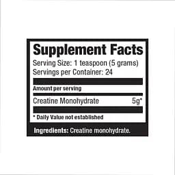 Креатин моногідрат Ultimate Nutrition Creatine Monohydrate 120 г - мініатюра 2