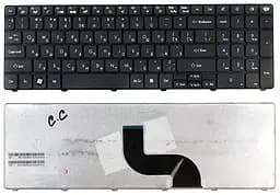 Клавіатура для ноутбука Acer Packard Bell (TM81, TM82, TM86, TM87, TM89, TM94) Black, (No Frame) - мініатюра 3