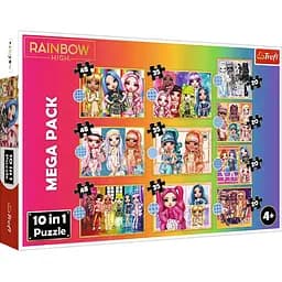 Пазлы Trefl 10 в 1 Коллекция модных кукол Подруги