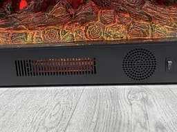 Електричний камін Novela 1500Вт Bluetooth звук потріскування дров Anthracite (10080112) - мініатюра 9