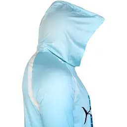Реглан Favorite Hooded Jersey Tuna 3XL Блакитний - мініатюра 4