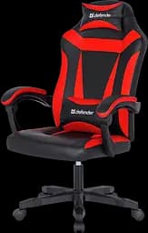 Геймерське крісло Defender Master Black/Red [64359] [75036] - мініатюра 2