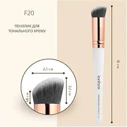 Пензлик косметичний TopFace PT901 F20 для тональної основи - мініатюра 2