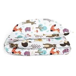 Комплект постільної білизни Cosas Colorful animals CS1 Підлітковий бежевий (AnimalsMushrooms_Honey_155) - мініатюра 4