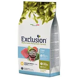 Корм Exclusion Puppy Tuna Medium Breed для цуценят середніх порід з тунцем 3 кг