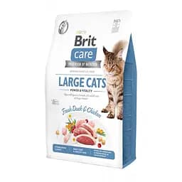 Сухий корм для котів великих порід Brit Care Cat GF Large cats Power & Vitality 2 кг - мініатюра 2
