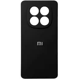 Чохол Silicone Cover Silicone Case AA for Xiaomi Redmi Note 14 Pro 4G Black