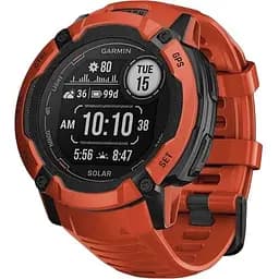 Смарт-годинник Garmin Instinct 2X Solar Flame Red (010-02805-01)